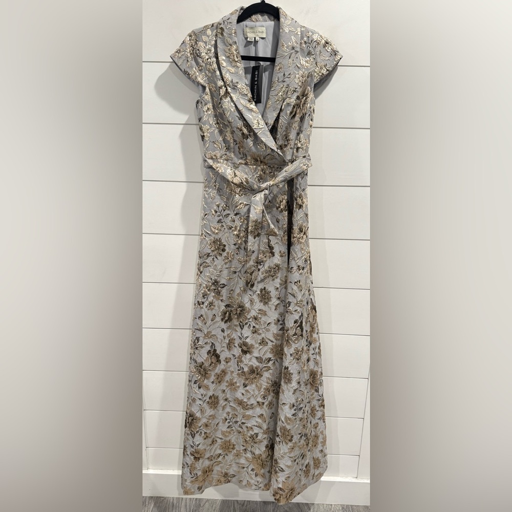 NWT Sachin + Babi Honora gown in golden gardens - Picture 4 of 9